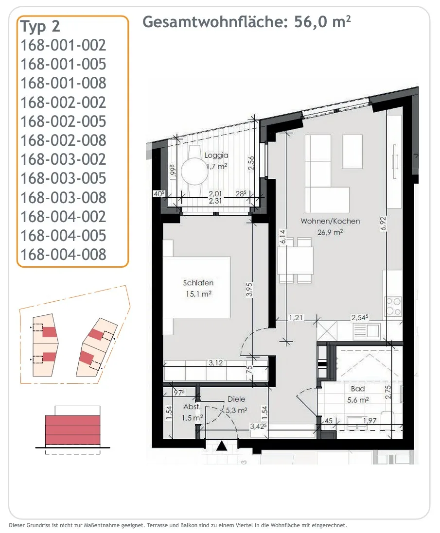 Grundriss Typ 2