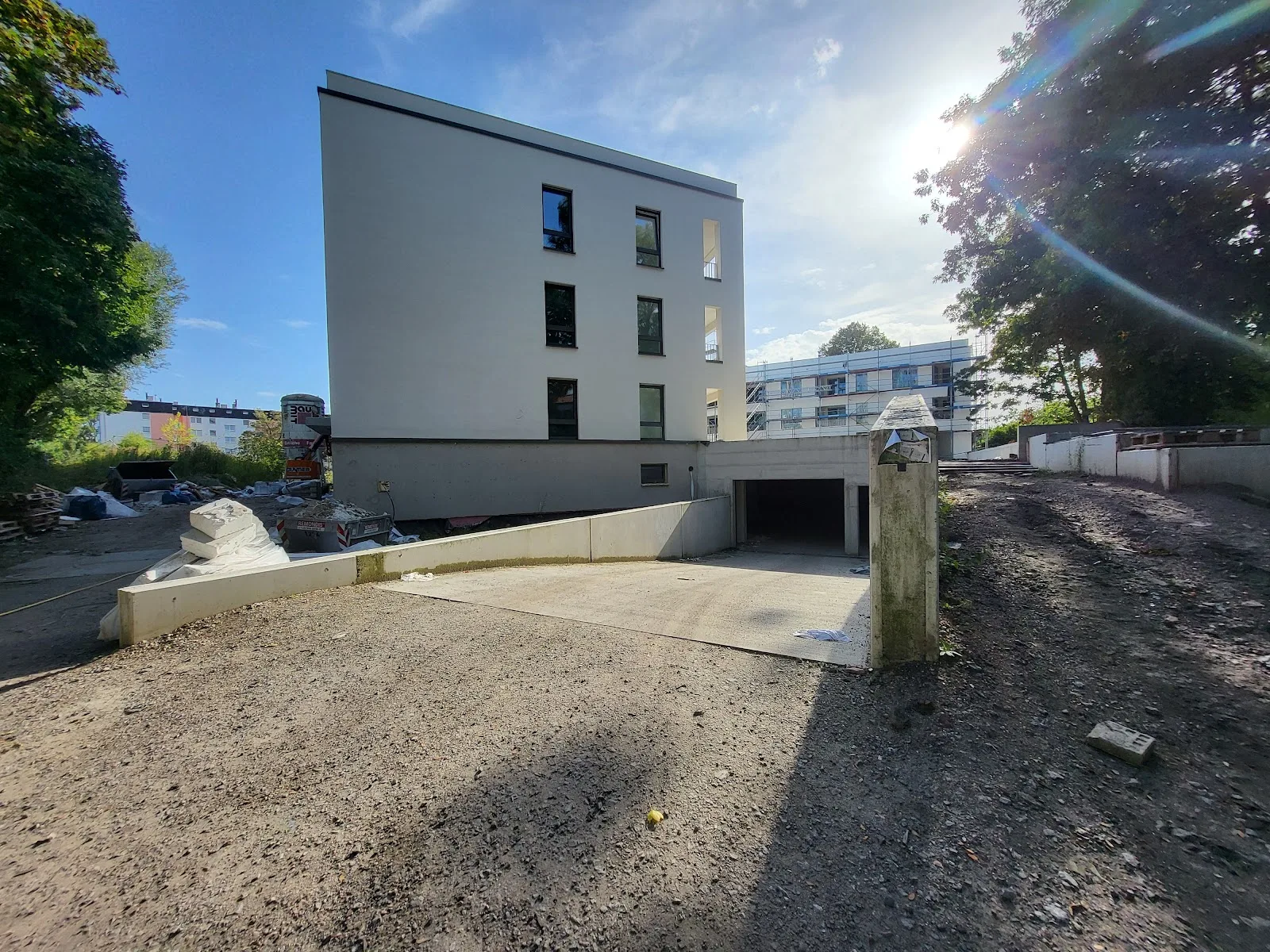 Einfahrt Tiefgarage