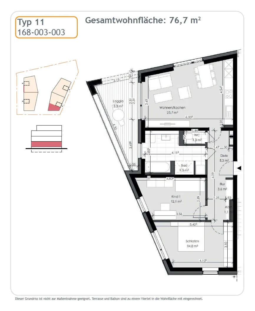 Grundriss Typ 11
