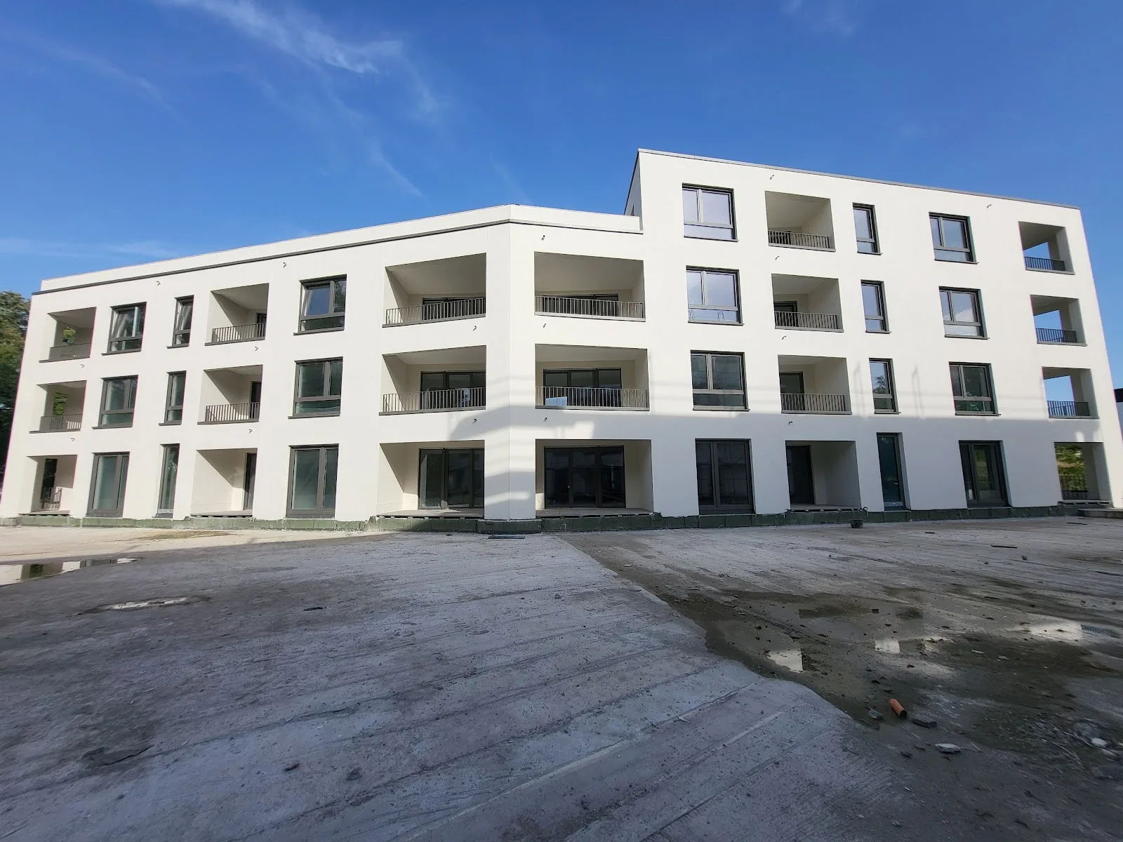 Perspektive Innenhof